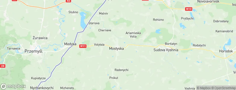 Rudniki, Ukraine Map