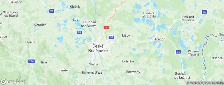 Rudolfov, Czechia Map