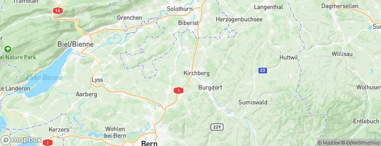 Rüdtligen-Alchenflüh, Switzerland Map