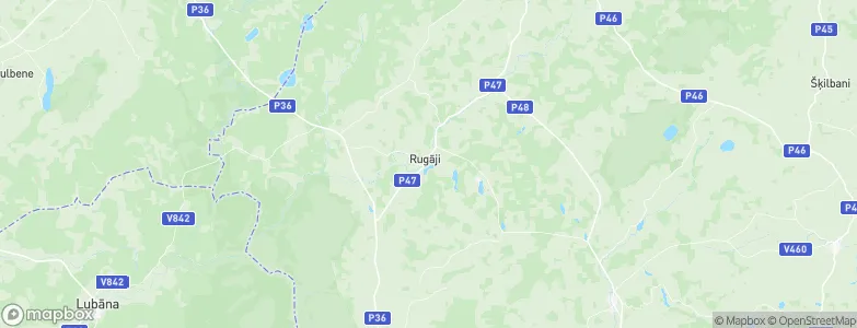 Rugāji, Latvia Map