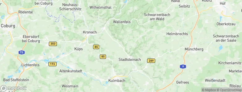Rugendorf, Germany Map