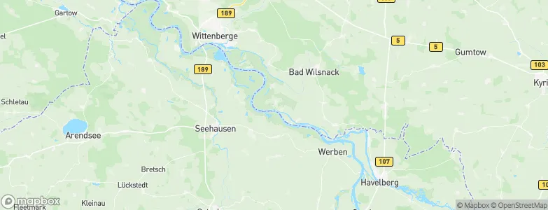 Rühstädt, Germany Map