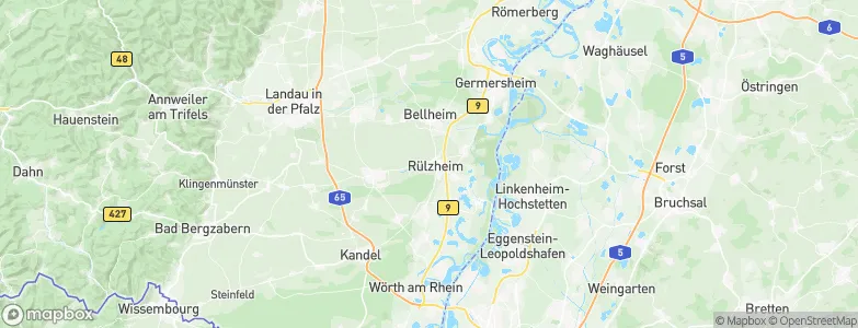 Rülzheim, Germany Map