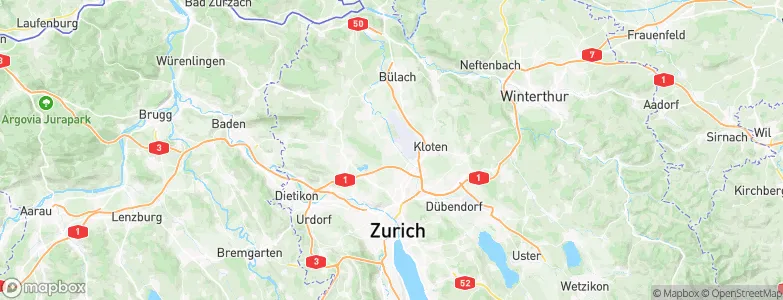Rümlang / Rümlang (Dorfkern), Switzerland Map