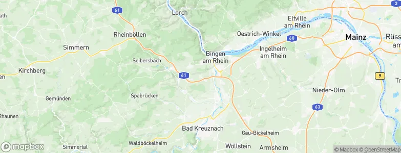 Rümmelsheim, Germany Map