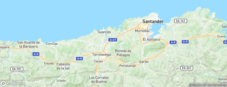 Rumoroso, Spain Map