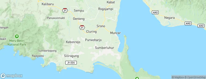 Rumping, Indonesia Map