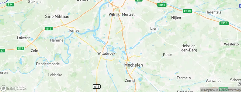 Rumst, Belgium Map