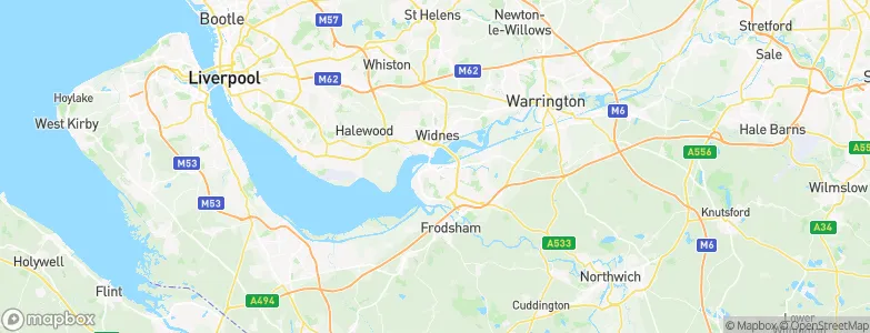 Runcorn, United Kingdom Map