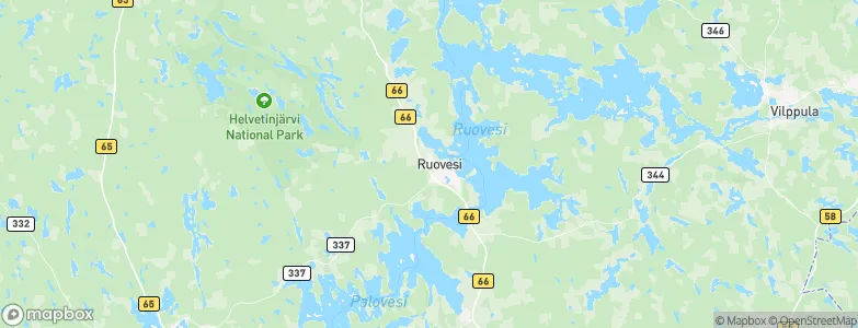Ruovesi, Finland Map