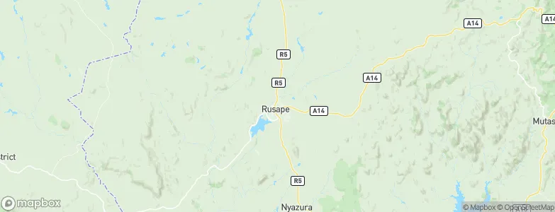 Rusape, Zimbabwe Map