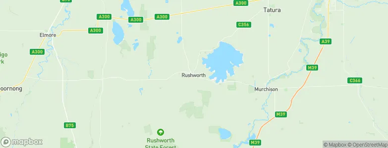 Rushworth, Australia Map