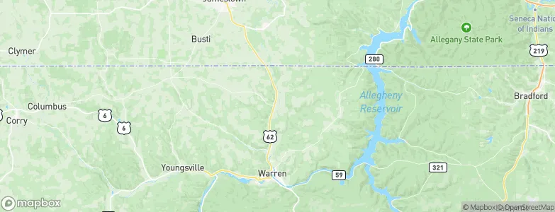 Russell, United States Map