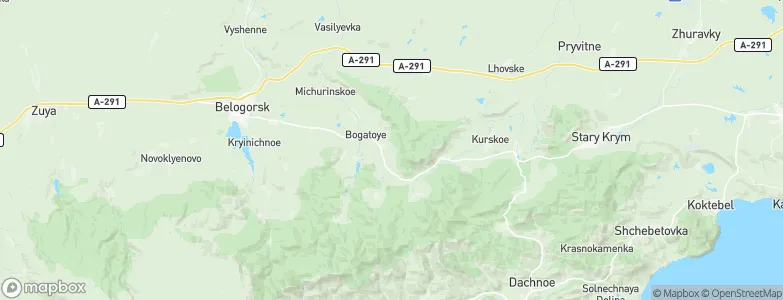 Russkoye, Ukraine Map