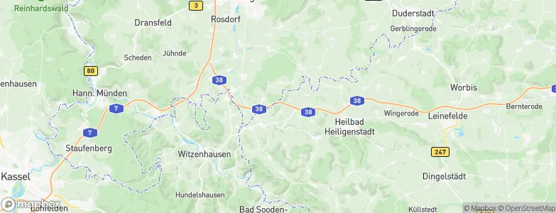 Rustenfelde, Germany Map