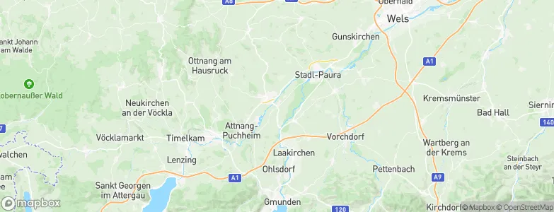 Rüstorf, Austria Map