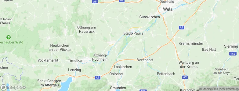 Rüstorf, Austria Map