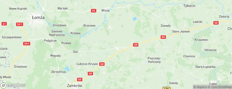Rutki, Poland Map