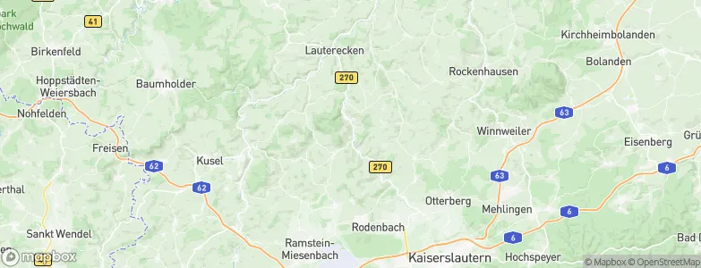 Rutsweiler an der Lauter, Germany Map