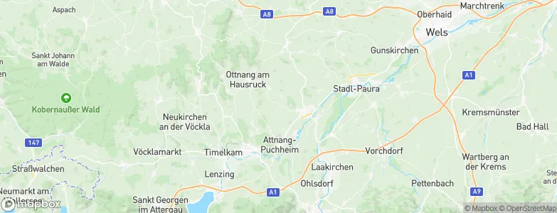 Rutzenham, Austria Map