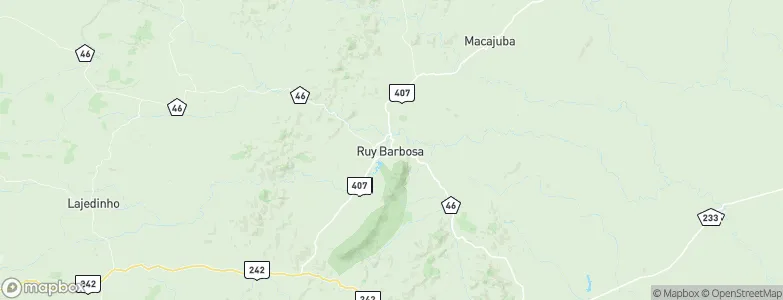 Ruy Barbosa, Brazil Map