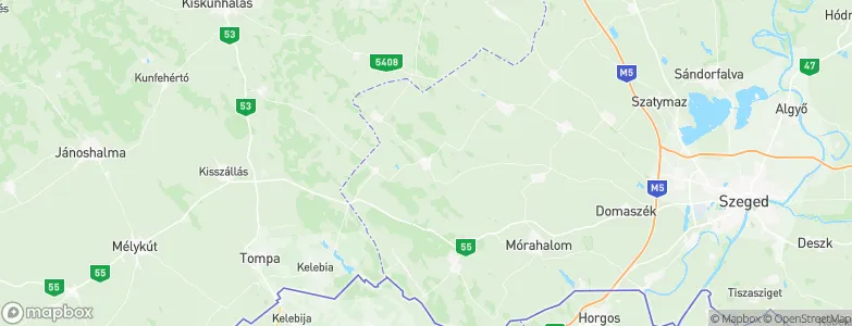 Ruzsa, Hungary Map