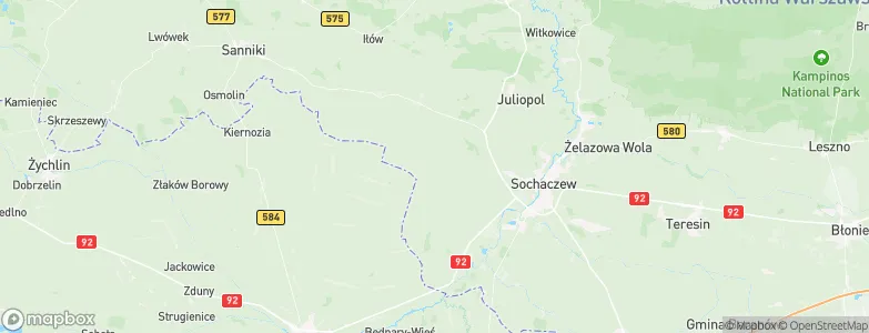 Rybno, Poland Map