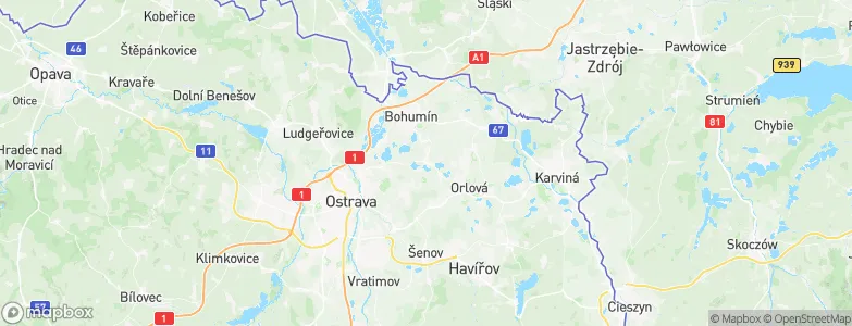 Rychvald, Czechia Map