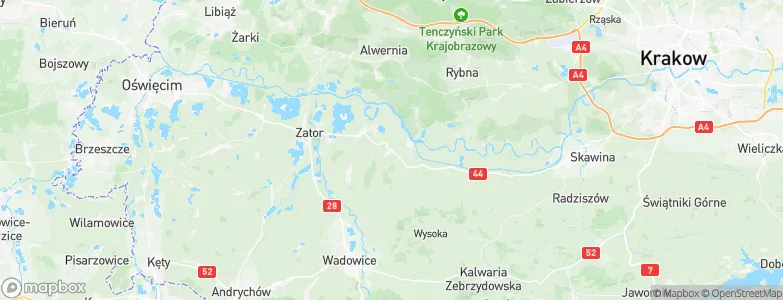 Ryczów, Poland Map