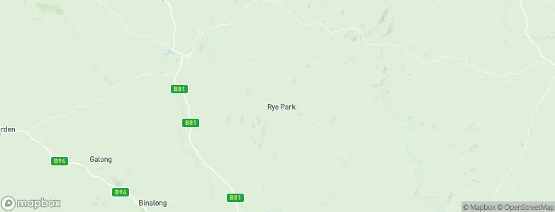 Rye Park, Australia Map