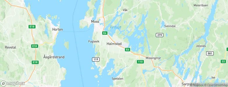 Rygge, Norway Map
