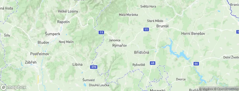 Rýmařov, Czechia Map