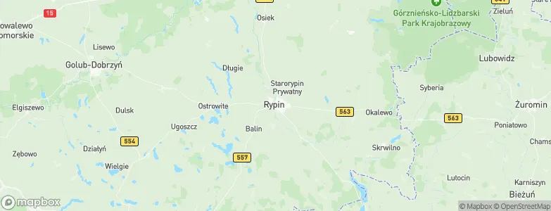 Rypin, Poland Map