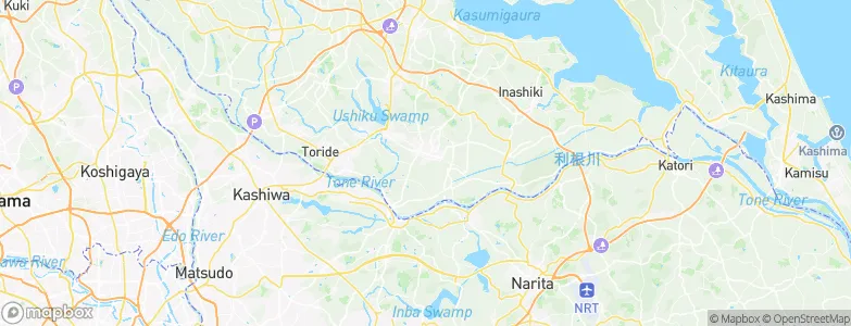 Ryūgasaki, Japan Map