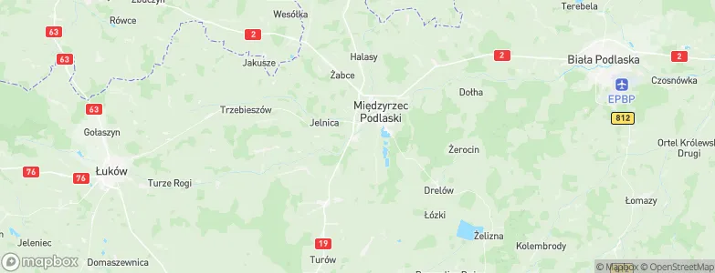 Rzeczyca, Poland Map