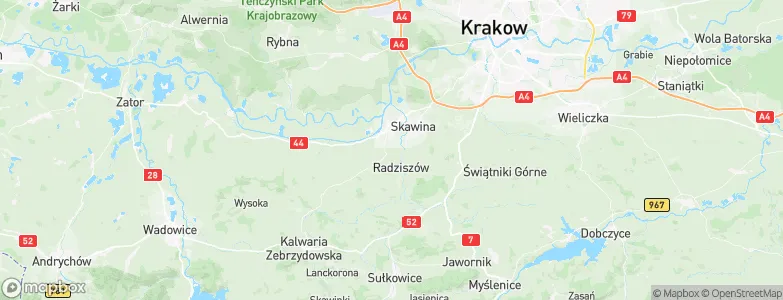 Rzozów, Poland Map