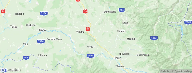Răbăgani, Romania Map