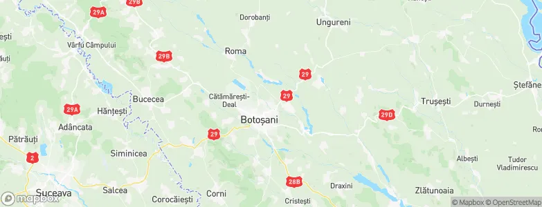 Răchiţi, Romania Map