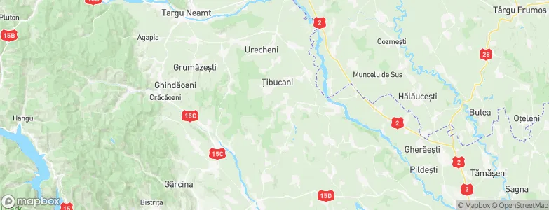 Războieni, Romania Map