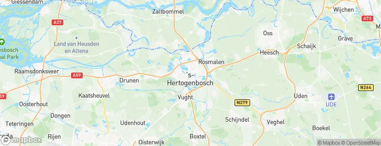 's-Hertogenbosch, Netherlands Map