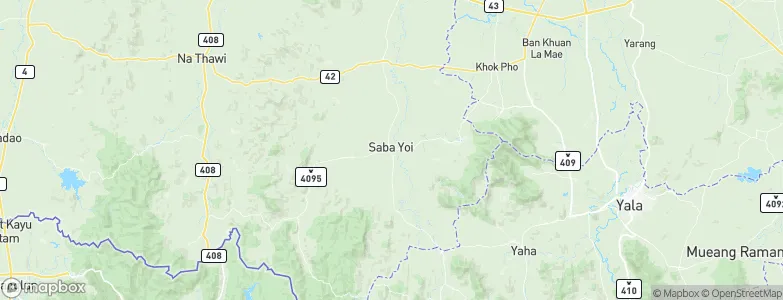 Saba Yoi, Thailand Map