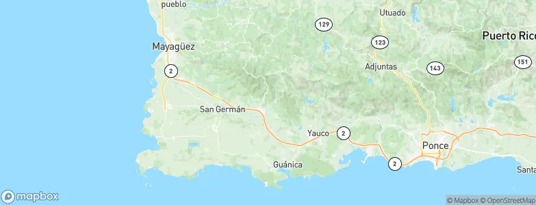 Sabana Grande, Puerto Rico Map