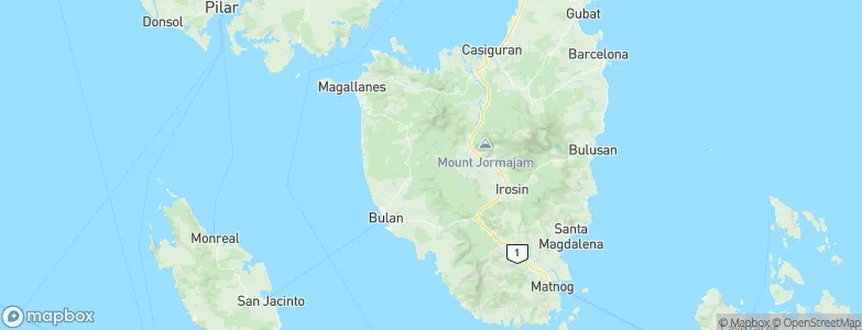 Sabang, Philippines Map