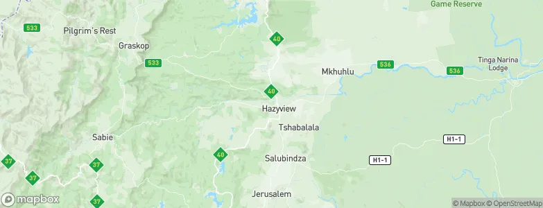 Sabierivier, South Africa Map