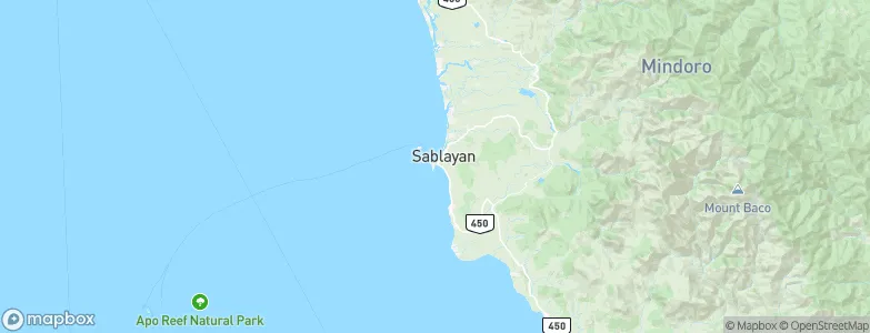 Sablayan, Philippines Map