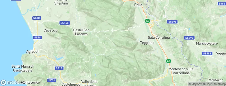 Sacco, Italy Map