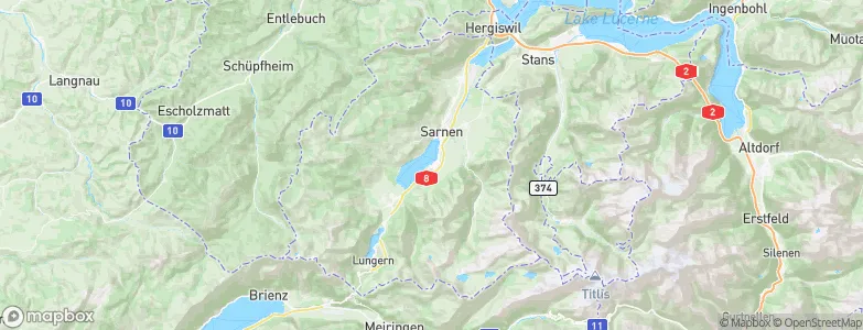 Sachseln, Switzerland Map