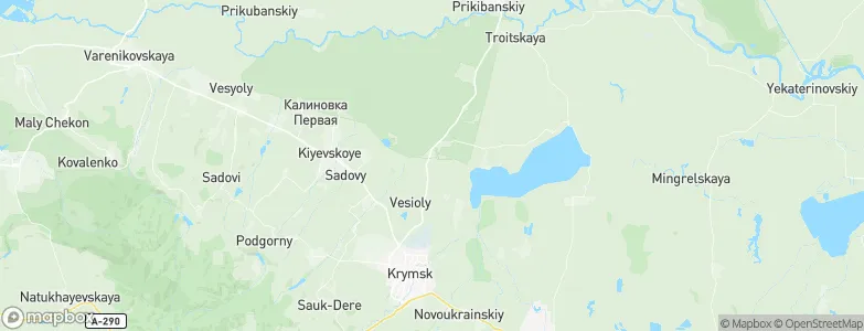 Sadovoy, Russia Map