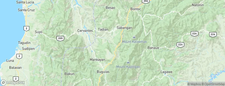 Sadsadan, Philippines Map