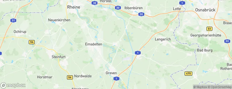 Saerbeck, Germany Map